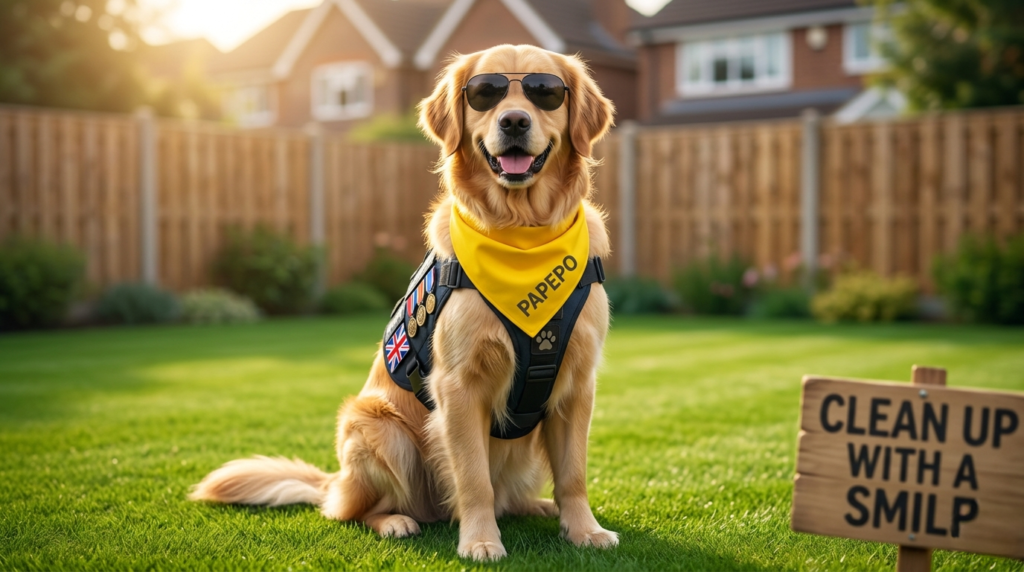 PAPEPO Golden Retriever Mascot