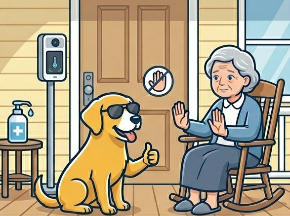 Contact-Free Service